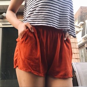 rust shorts